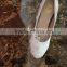Professional manufacturer leather high heel dress women wedding shoes WS048