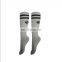 designer Bamboo Leaves Outdoor Sports Colored custom thick cotton football Socks