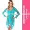 Have In Stock Long Sleeves Lace Bathing Suit Beachwear Dress