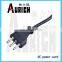 Ac Textile Power Cord for Steam Iron use cotton cable supply knit mesh braided electric wire lead