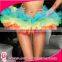 Sexy lady mini tutu halloween skirt,colourful super mini skirt