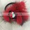 2016 winter new design monster ear muffs with raccoon fur and mink fur