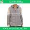 fashion sleeveless white down fill jackets for woman