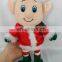 New Christmas Decoration Gift Soft Plush Couple Elf Doll Wholesale Cheap Stuffed Plush Christmas Elf Toy