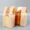 factory directly supply customized grease proof bread sandwich bag,take away fast food kraft paper bag