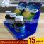 Blue 2 tiers pmma medicine bottle display holder acrylic medicine bottle display stand