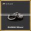Zinc Alloy Key Buckle, Gunmetal Color Plating Key Ring Buckle, Factory Produced Key Buckle