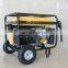 industrial home use swiss craft astra korea manual electric generator gasoline key start gasoline generator with wheel