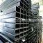 Pre galvanized square steel pipe and tube GI square hollow section pipe Q235 50*50mm in Tianjin
