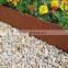 100mm Height CORTEN Steel Lawn Edging Price