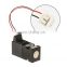 fine workmanship Button-type manual switch hydraulic miniature solenoid valve