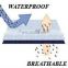 Amazon hot Premium Breathable Allergy Hypoallergenic Bedbugs Waterproof Mattress Protector