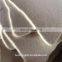 Industrial pressed wool felt fabric white color