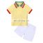 Factory supply baby boys' summer clothing sets kids clothes set with polo shirt and short pant