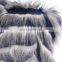 High quality Soft Faux peacock Fur rectangle decorative pillow