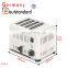 Auto switch off 4 Slices Portable Automatic Bread Toaster