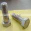 high quality DIN933 inconel718 alloy steel hex Bolt & Nut M16 factory price