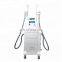 2018 Vertical Cool tech 4 handles Cryolipolysis face body slimming machine with antifreeze membrane