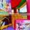 Princess Pink Inflatable Bounce House Used Commercial Bouncy Castle Slide Jumping Combo For Girls