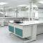 2018 Ho Pui High Quality Steel Laboratory Bench Table price with Reagent Shelf