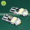 4SMD+3Wcob T10 LED Pure White Canbus Car Trunk Map Side Back Up License Light