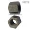Hex head nuts forged nuts and bolts for mining equipment