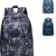 Large capacity multi-functional backpack fashion printed travel bag Oxford cloth schoolbag business Backpack
