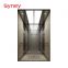 Wholesale Commercial Elevator Factory Luxury Mansions Golden Mirror Stainless Steel  Home Lift Passenger Elevators with Safe Touchless Button