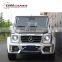 G class w463 WD style body kits for G350 G400 G500 G55 G63 body kits with front bumper rear bumper hood scoop over fenders