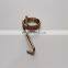 China Suppliers Gold Plating Large Size Stainless Steel Metal Flexible Adjustable Torsion Spring Brake Return Spring for BM150