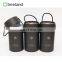 High Quality Biodegradable Cardboard  Box Round Paper Tube Black Gift  Packaging  with String