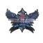 English Alphabet Eagle Anime Patch Jacket For Clothing Embroidery