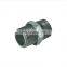 DKV galvanized malleable iron npt threaded galvanized pipe fittings Hexagon Nipple