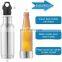 12oz Double Wall Stainless Steel Beer Can Cooler Vacuum Beer Bottle Insulator