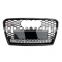New ABS facelift mesh grille for Audi A7 radiator honeycomb grills front bumper grill RS7  no logo style  2013-2015