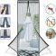 Popular DIY Magnetic Polyester Bug Fly Screen Door Anti Mosquito Screen Mesh Curtain