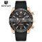 BENYAR 5140M Men's Fashion Casual Watch Japan Quartz Movement Silicone Band Business Watch