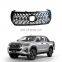 New design factory price black Grille for Hilux Rocco 2018 2019 2020