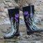 Convenient woman rubber boot, Popular Style female rubber shoes,Colourful ladies rubber boots,New fashion rubber boot,Outdoors boots