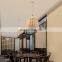 Modern Rattan Chandelier Garden Hotel Lantern Cafe Pendant Light New Creative Hanging Lamp For Restaurant Bar