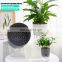 Wholesale Plastic Flower Pot Smart Planters Planter Plant Flowerpot Transparent Automatic Self Watering Pots For Indoor Plants