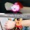 LED Christmas Patting Circle Bracelet Decoration for Xmas Children Gift Santa Claus Snowman Deer New Year Party Toy Decor