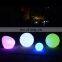lampe solaire coRohseur luminous beach ball ip65 hanging bRohsb PE plastic lcolor changing vodka ball