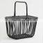 High Quality Picnic basket in braided rattan with two flaps and a handle Wholesale Supplier