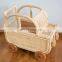 Hot Sale Rattan Toys Storage Wicker Car Sustainable Natural Children Toy  Kid's Doll Toy Vietnam Manufacturer