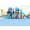 High quality commercial outdoor children playground slide equipment