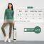 Seamless Ribbed Knit Zip Up Sleeve Sports Jackets Hot Sales Fitted Gym Fitness Women Yoga Tops