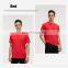 Wholesale Custom Logo Quick Dry Breathable Men's Gym Sportswear Short Sleeve Loose T Shirt Fitness Workout Active Wear Shirt