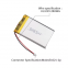 Lithium Cell Supplier Supply Hot Sale Product UFX 503759 1200mAh 3.7V Li-po Battery Pack with PCM for Driving Recorder