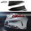 W205 Coupe Carbon Fiber Rear Diffuser Rear Bumper Trim Rear Splitter  For Mercedes Benz C Class  W205 C63 C43 Coupe